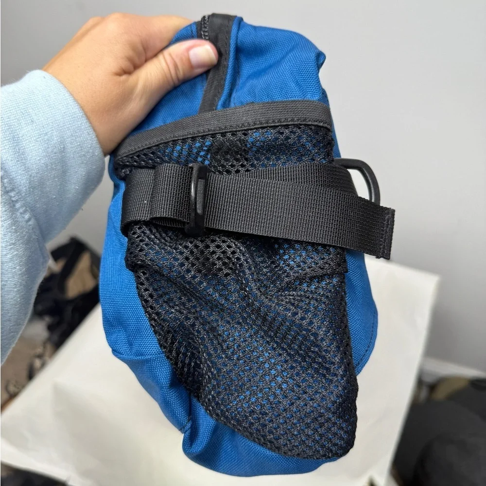 Vintage 90's The North Face Blue 4L Hip Waist Fanny Crossbody Hiking Pack Bag